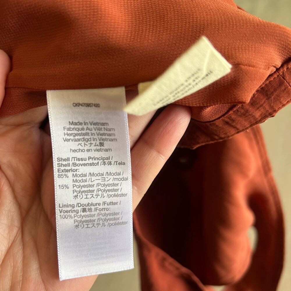 Madewell women crop top size 0 - Picture 7 of 8